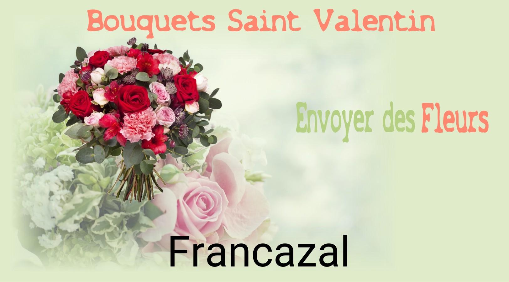 Roses de Saint-Valentin livrées à Francazal
